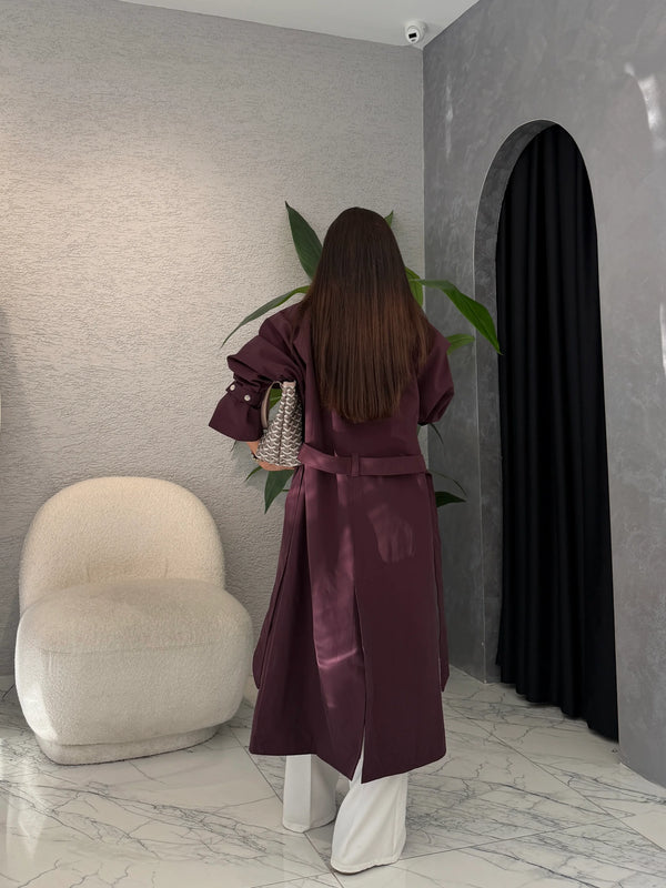 CLASSIC LONG TRENCHCOAT