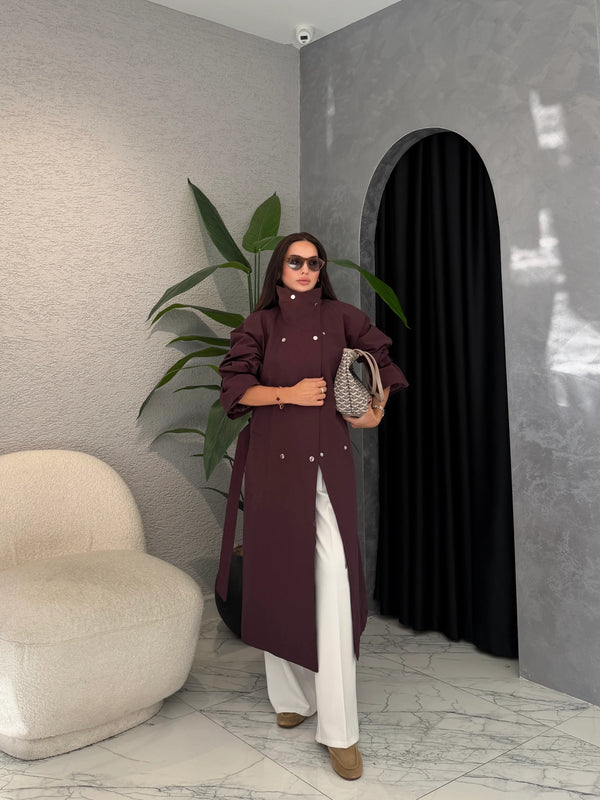 CLASSIC LONG TRENCHCOAT
