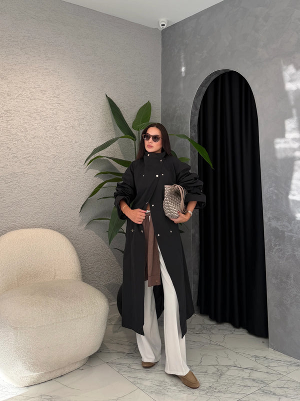 CLASSIC LONG TRENCHCOAT