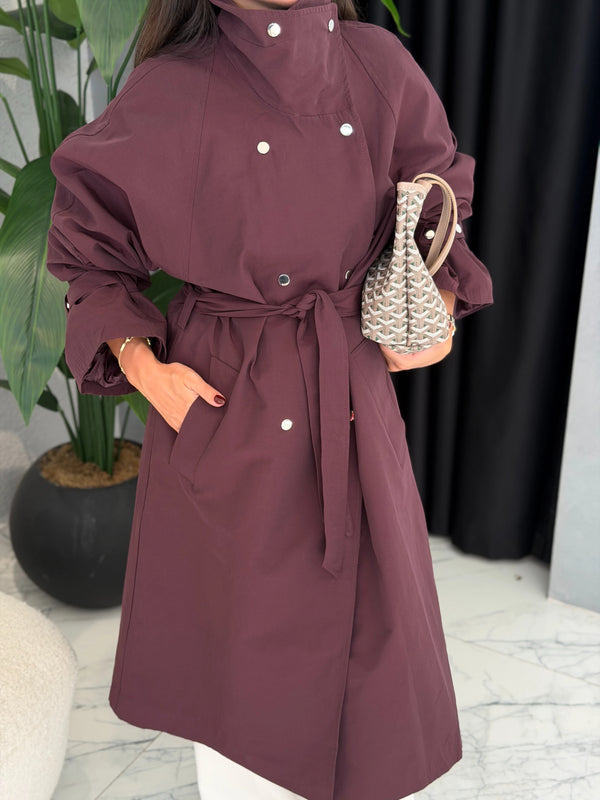 CLASSIC LONG TRENCHCOAT