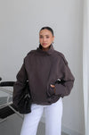 HIGH- COLLAR BOMBER JACKET