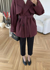 SHORT TRENCH COAT