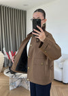 Corduroy Collar Utility Jacket