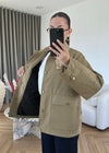 Corduroy Collar Utility Jacket