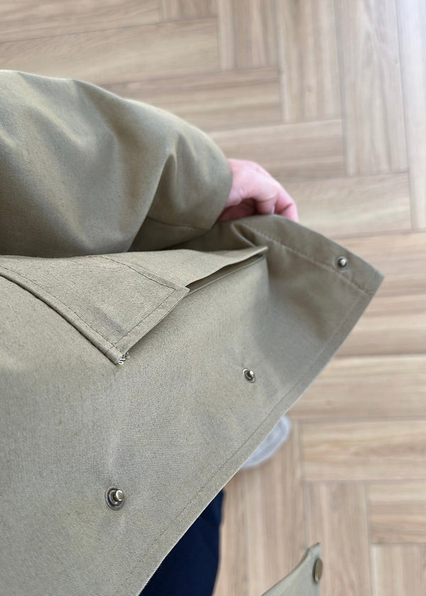 Corduroy Collar Utility Jacket