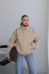 HIGH- COLLAR BOMBER JACKET