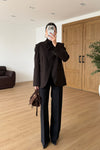 High Neck Blazer