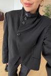 High Neck Blazer