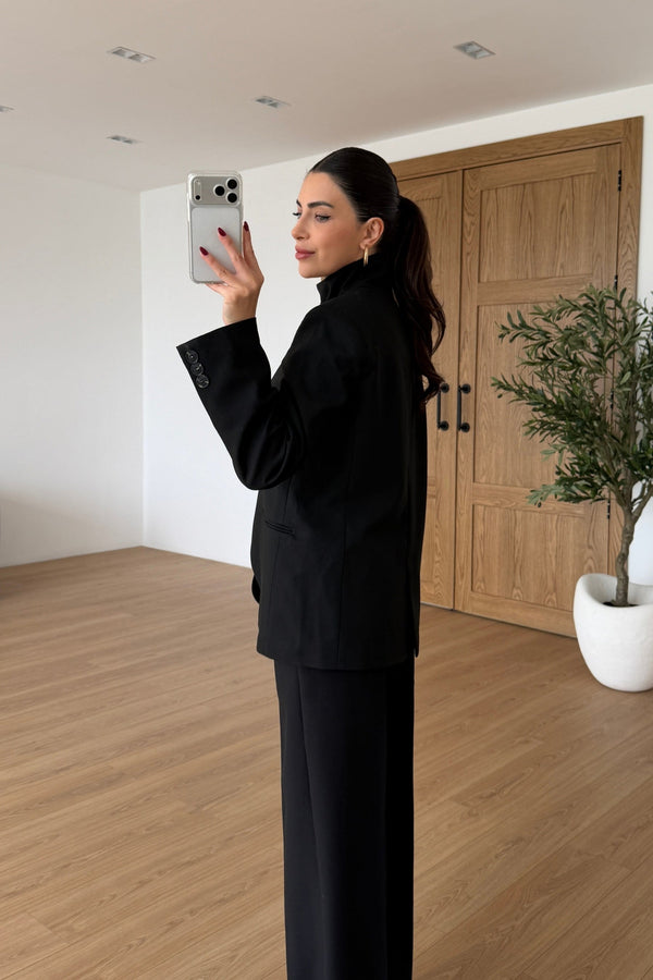 High Neck Blazer