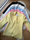 بليزر باستيل صيف 2025 - Sateen style