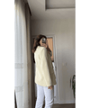 بليزر ترندي مع ازرار - Sateen style