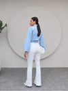 بنطلون جينز اسبانيول - Sateen style
