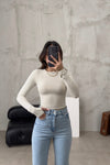 بودي بأكمام طويلة - Sateen style