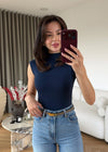 BASIC HIGH NECK TOP