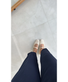STRAIGHT- LEG TAILORED TROUSERS
