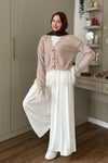 Lace Detail Knit Cardigan