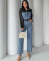 Denim jumpsuit جمبسوت جينز - Sateen style