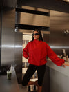 UPRECT COLLAR HIDDEN BUTTON TRENCH