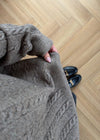 Cable Knit Collar Sweater