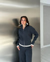 Contrast Trim Knit Set