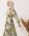 فستان ازهار الصيف - Sateen style