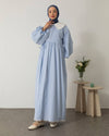 فستان كلاسيكي - Sateen style
