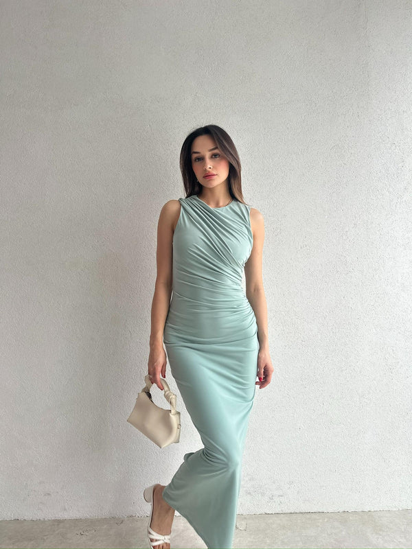 فستان ليكرا - Sateen style