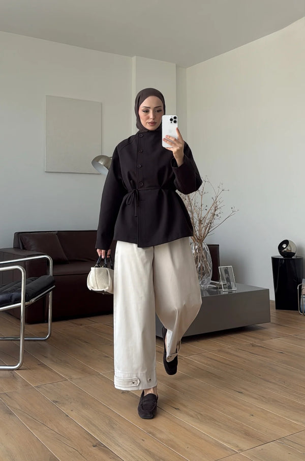 MINIMAL BUTTON JACKET