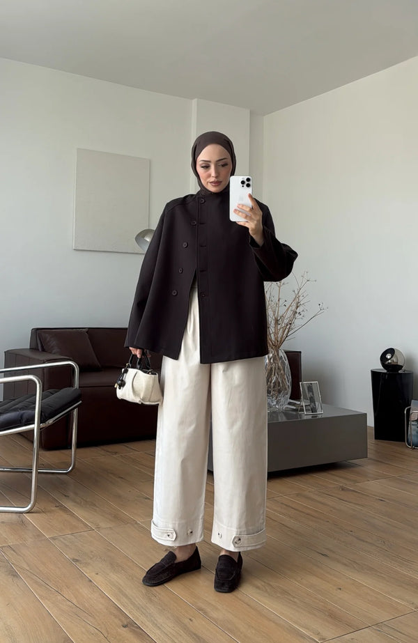 MINIMAL BUTTON JACKET