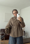 MINIMAL BUTTON JACKET