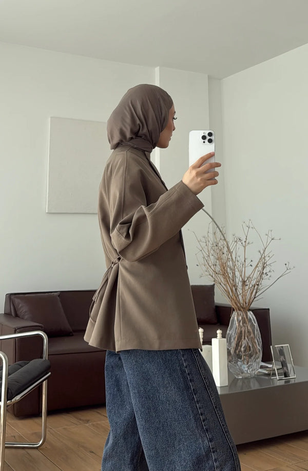 MINIMAL BUTTON JACKET