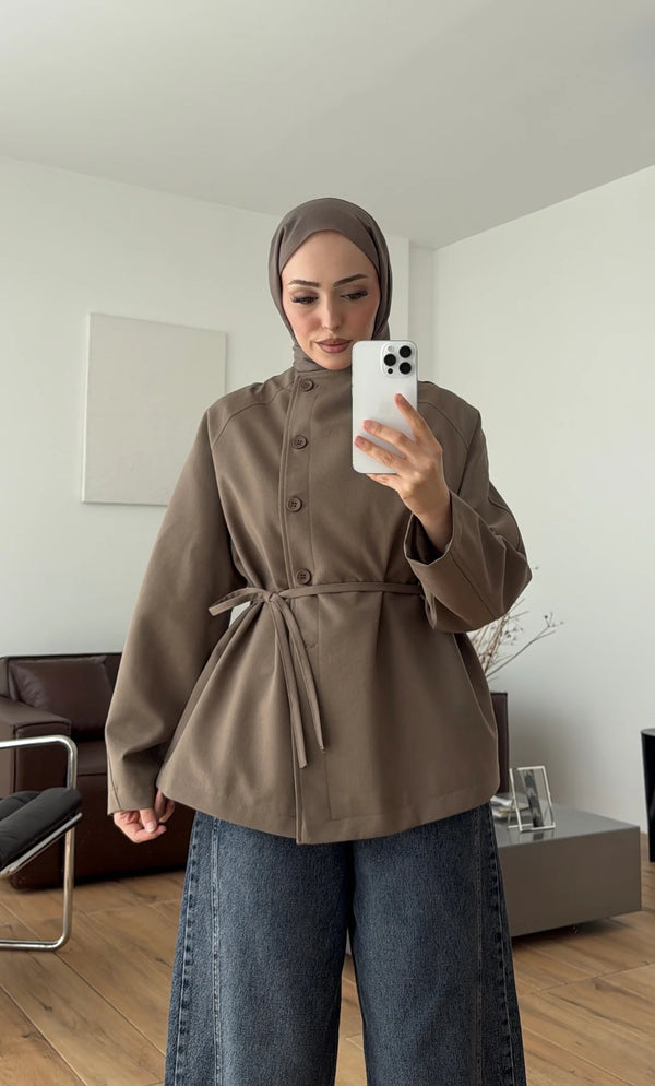 MINIMAL BUTTON JACKET