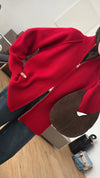 Oversized Zip-Up Knit Cardigan