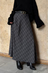 Plaid Maxi Skirt