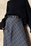Plaid Maxi Skirt