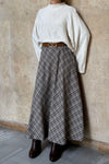 Plaid Maxi Skirt