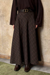 Plaid Maxi Skirt