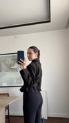 Belted Short Blazer Jacket