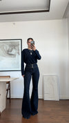 Dark Wash Flared Jeans
