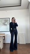 Dark Wash Flared Jeans
