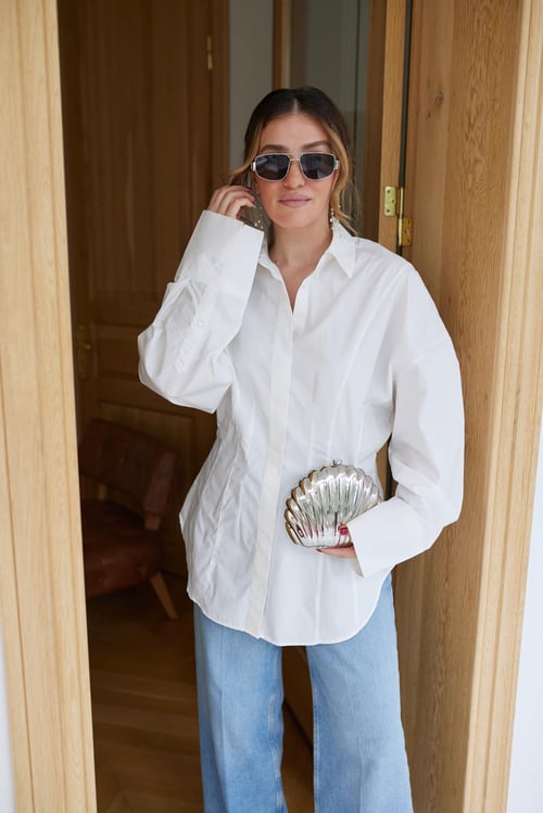 قميص مخصر - Sateen style