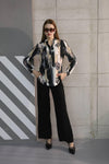 قميص موشح - Sateen style