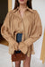 قميص Tencel مطوي - كاميل - Sateen style