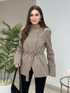 TIE WAIST BLAZER