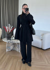 Belted Wool Cardigan