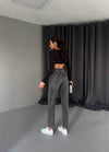 Mom Jeans - Sateen style