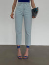 Mom Jeans - Sateen style