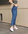 Mom Jeans - Sateen style