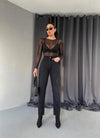 Mom Jeans - Sateen style