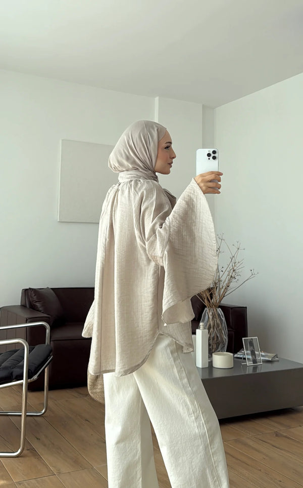قميص باكمام فولان